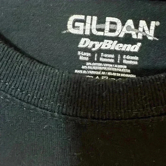 Men’s Black Graphic X- large T-Shirt – “365 24 7” Design - Picture 2 of 4